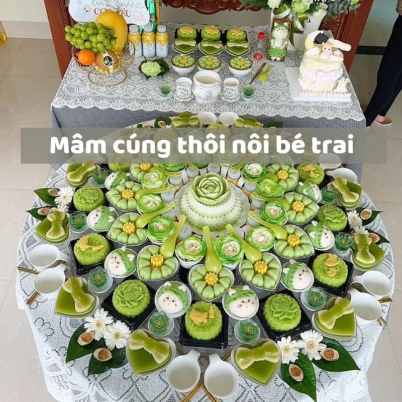 Hinh anh mon ca hoi nau canh chua hoan chinh bay tri dep mat tren ban an cung voi com trang